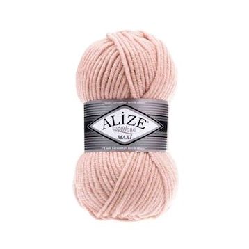 Alize Superlana Maxi Kristal Pink 523 El Örgü İpi