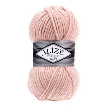 Alize Superlana Maxi Kristal Pink 523 El Örgü İpi
