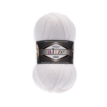Alize Süperlana Midi 55 100 gr Örgü İplik