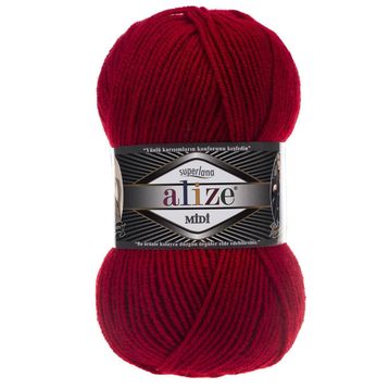 Alize Süperlana Midi 56 100 gr Örgü İplik
