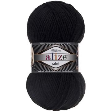 Alize Süperlana Midi 60 100 gr Örgü İplik