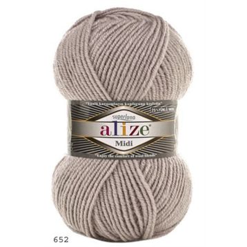 Alize Süperlana Midi 652 100 gr Örgü İplik