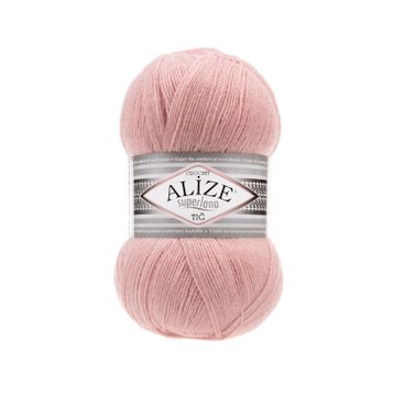Alize Superlana Tığ 161 100 gr Pudra El Örgü İpi