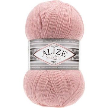 Alize Superlana Tığ 161 100 gr Pudra El Örgü İpi