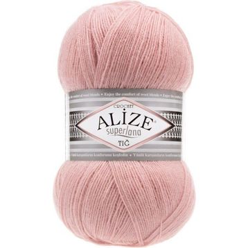 Alize Superlana Tığ 161 100 gr Pudra El Örgü İpi