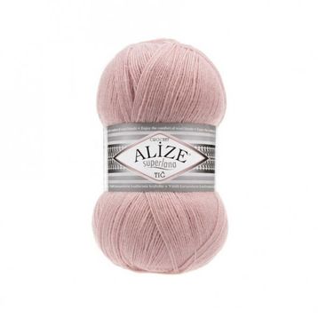Alize Superlana Tığ 161 100 gr Pudra El Örgü İpi