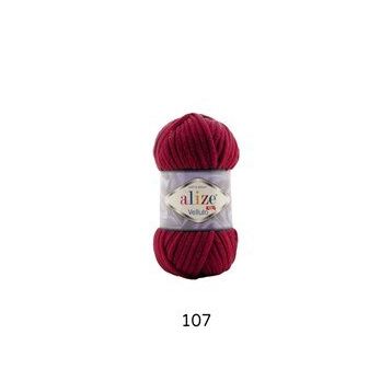 Alize Velluto 107 Vişne Yünlü İplik