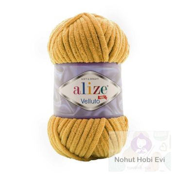 Alize Velluto 2 Hardal Örgü İpi