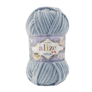 Alize Velluto 428 Orta Gri El Örgü İpi