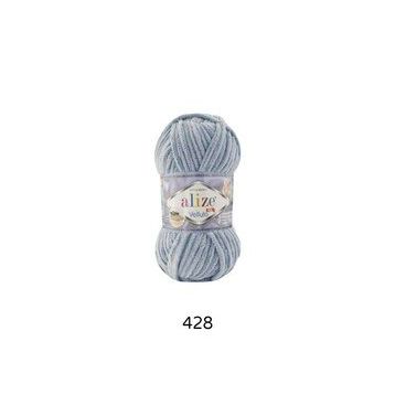 Alize Velluto 428 Orta Gri El Örgü İpi