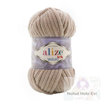 Alize Velluto 530 Bej Yünlü İplik