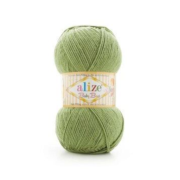 Alize Yeşil 485 Baby Best El Örgü ipi