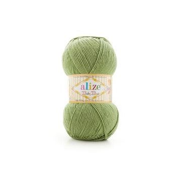Alize Yeşil 485 Baby Best El Örgü ipi