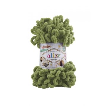 Alize Yeşil 485 Puffy El Örgü İpi