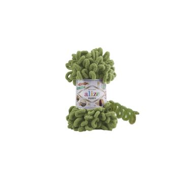 Alize Yeşil 485 Puffy El Örgü İpi