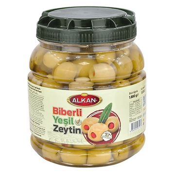 Alkan 1 kg İri Biberli Zeytin