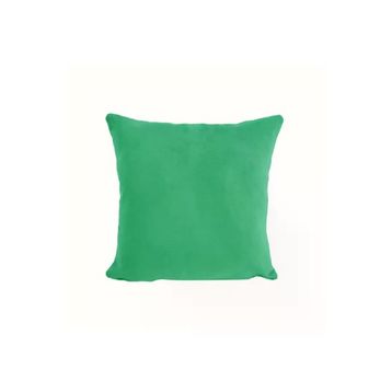 Alkan Homes Çift Taraflı 43X43 cm Su Yeşili Rengi Kadife Dokulu Yastık Kırlent Kılıfı