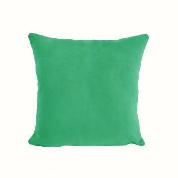 Alkan Homes Çift Taraflı 43X43 cm Su Yeşili Rengi Kadife Dokulu Yastık Kırlent Kılıfı