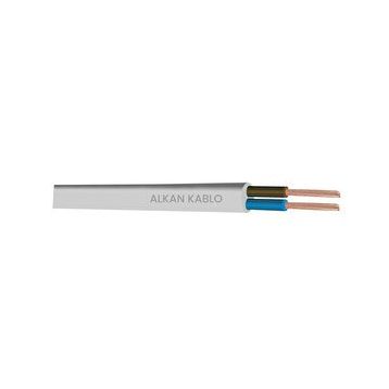 Alkan Ttr 3x2,5 mm Beyaz 25 mt Kablo