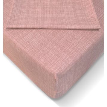 Alla Turca 160x200 cm Pudra Ranforce Lastikli Çarşaf Seti