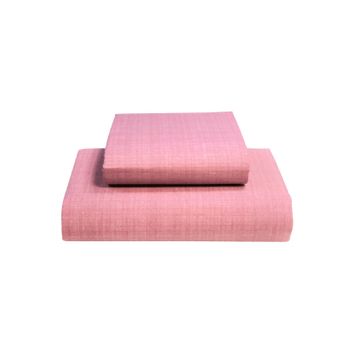Alla Turca Pembe Ranforce Çift Kişilik Çarşaf Seti