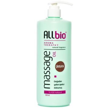 Allbio 1000 ml Çikolata Aromaterapi Masaj Yağı