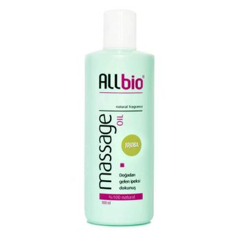 Allbio 1000 ml Jojoba Aromaterapi Masaj Yağı