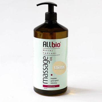 Allbio 1000 ml Yasemin Masaj Yağı
