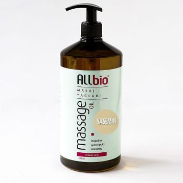 Allbio 1000 ml Yasemin Masaj Yağı