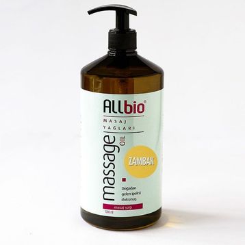 Allbio 1000 ml Zambak Aromaterapi Masaj Yağı