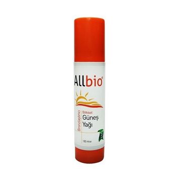 Allbio 150 ml Bronzlaştırıcı Güneş Yağı
