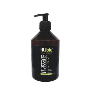 Allbio 500 ml Kokusuz Masaj Yağı