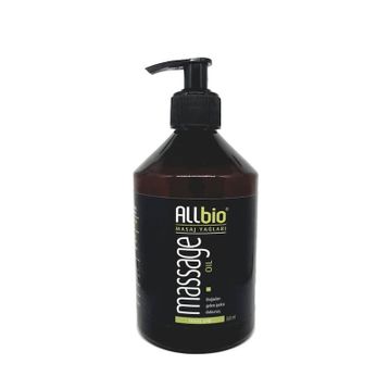 Allbio 500 ml Kokusuz Masaj Yağı