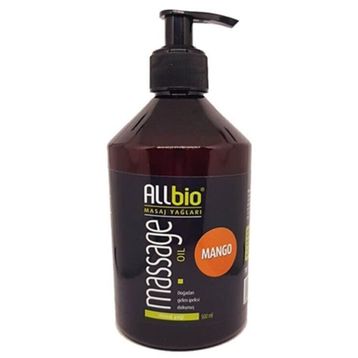 Allbio 500 ml Mango Masaj Yağı