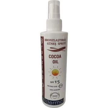 Alldermo 200 ml Güneş Yağı SPF 15 Sprey