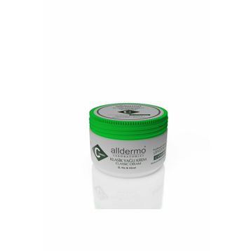 Alldermo 250 ml Klasik Yağlı C Vitaminli Kavanoz Krem