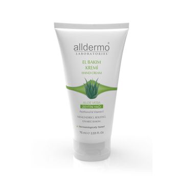 Alldermo Aloe Vera Zeytinyağı 75 ml El Kremi