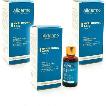 Alldermo Hyaluronik 3x30 ml Asit Serum