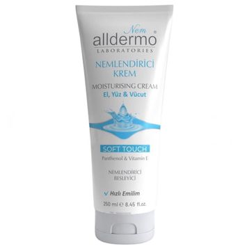 Alldermo Soft Touch 250 ml Tüp Nemlendirici El Kremi