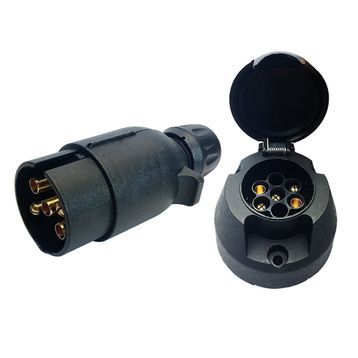 Allestock 5 Pin Römork Fişi ve Soketi