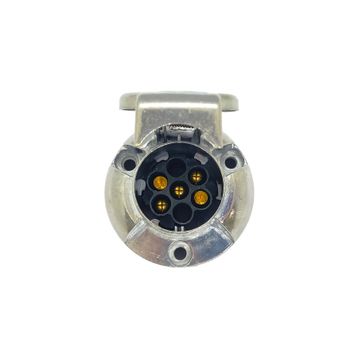 Allestock Metal 5 Pin Römork Fişi ve Soketi