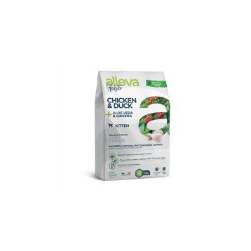 Alleva 1.5 kg Holistic Aloe Veralı Tavuklu ve Ördekli Tahılsız Yavru Kedi Maması