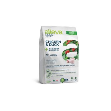 Alleva 1.5 kg Holistic Ördekli ve Tavuklu Tahılsız Yetişkin Kısırlaştırılmış Kedi Maması