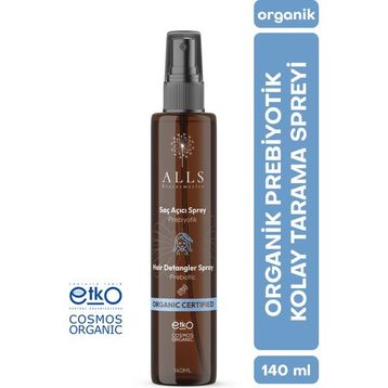 Alls Biocosmetics Organik Prebiyotik 140 ml Kolay Tarama Saç Açıcı Sprey