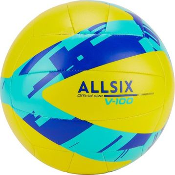Allsix V100 5 Sarı Öğretici Voleybol Topu