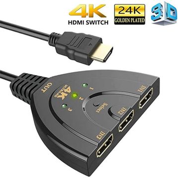 ALLY 3 Port Hdmı Çoklayıcı Full Hd Hdmi Switch