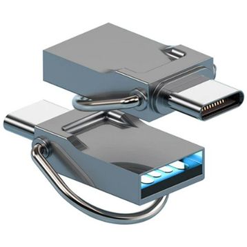 Ally 64 GB Type-C USB Otg Flash USB 2.0 100MB-S Gri Flash Disk