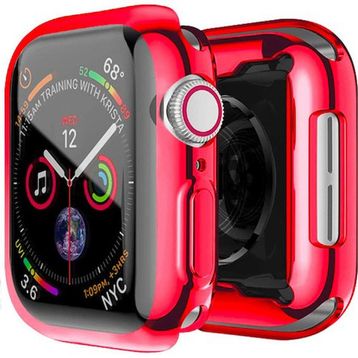 Ally Apple Watch Uyumlu 7 45 mm 360 Koruma Ultra Slim Silikon Kılıf