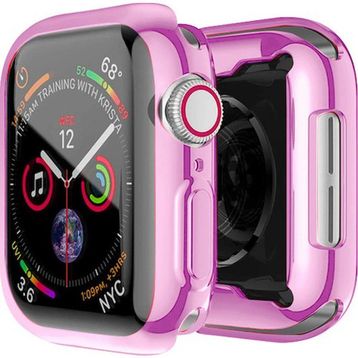 Ally Apple Watch Uyumlu 7 45 mm 360 Koruma Ultra Slim Silikon Kılıf