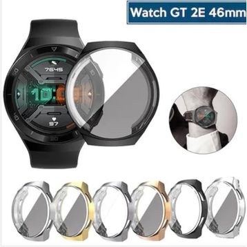 Ally Huawei Watch GT 2E 46 mm 360 Koruma Ultra İnce Silikon Kılıf
